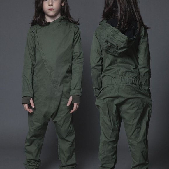 Nununu Aviator Overall Olive - Picture 2 of 5